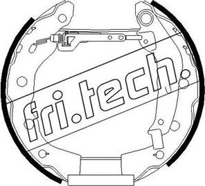 Fri.Tech. 16252 - Bremžu loku komplekts autospares.lv