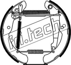 Fri.Tech. 16216 - Bremžu loku komplekts autospares.lv