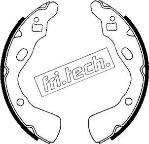 Fri.Tech. 1049.140 - Bremžu loku komplekts www.autospares.lv