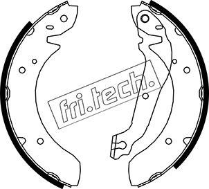 Fri.Tech. 1049.171 - Brake Shoe Set www.autospares.lv