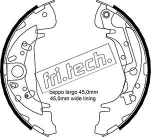 Fri.Tech. 1046.207Y - Brake Shoe Set www.autospares.lv