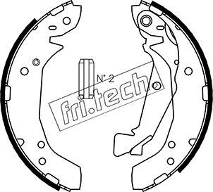 Fri.Tech. 1046.211 - Bremžu loku komplekts www.autospares.lv