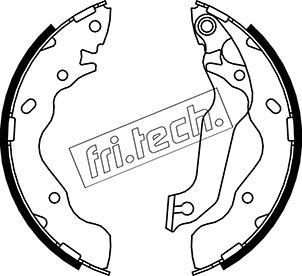 Fri.Tech. 1046.212 - Brake Shoe Set www.autospares.lv