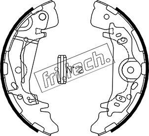 Fri.Tech. 1046.217 - Bremžu loku komplekts www.autospares.lv