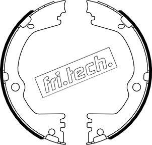 Fri.Tech. 1046.232 - Brake Shoe Set, parking brake www.autospares.lv