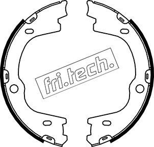 Fri.Tech. 1046.224 - Brake Shoe Set, parking brake www.autospares.lv