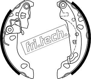 Fri.Tech. 1040.150 - Bremžu loku komplekts autospares.lv