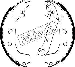 Fri.Tech. 1040.151 - Bremžu loku komplekts autospares.lv