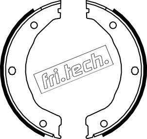 Fri.Tech. 1040.158 - Bremžu loku kompl., Stāvbremze autospares.lv