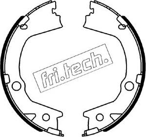 Fri.Tech. 1040.164 - Bremžu loku kompl., Stāvbremze www.autospares.lv