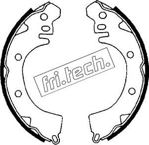 Fri.Tech. 1064.155 - Brake Shoe Set www.autospares.lv