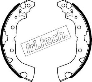 Fri.Tech. 1064.182 - Bremžu loku komplekts autospares.lv