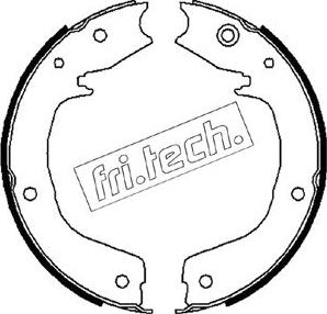 Fri.Tech. 1064.179 - Bremžu loku kompl., Stāvbremze www.autospares.lv