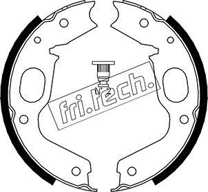 Fri.Tech. 1064.176 - Bremžu loku kompl., Stāvbremze www.autospares.lv