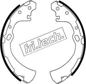 Fri.Tech. 1067.175 - Brake Shoe Set www.autospares.lv