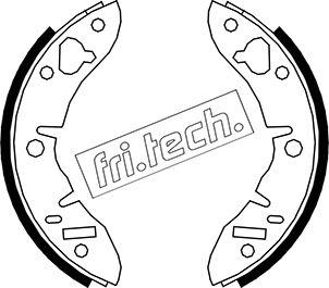 Fri.Tech. 1007.008 - Brake Shoe Set www.autospares.lv