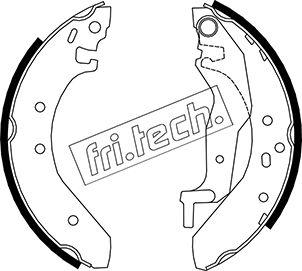 Fri.Tech. 1007.017 - Bremžu loku komplekts autospares.lv