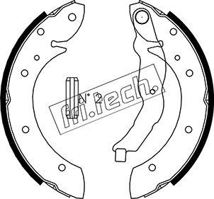 Fri.Tech. 1019.025 - Brake Shoe Set www.autospares.lv