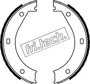 Fri.Tech. 1019.023 - Bremžu loku kompl., Stāvbremze www.autospares.lv