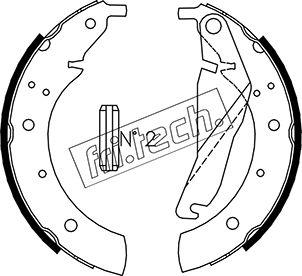 Fri.Tech. 1019.022 - Bremžu loku komplekts autospares.lv