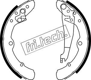 Fri.Tech. 1016.020 - Brake Shoe Set www.autospares.lv