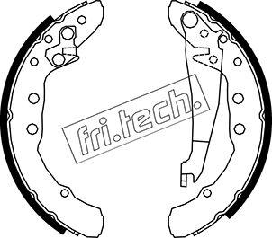 Fri.Tech. 1016.021 - Brake Shoe Set www.autospares.lv