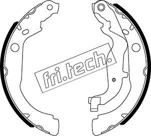 Fri.Tech. 1088.244 - Bremžu loku komplekts autospares.lv