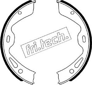 Fri.Tech. 1083.004 - Brake Shoe Set, parking brake www.autospares.lv