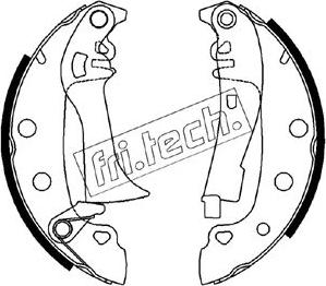 Fri.Tech. 1034.080 - Bremžu loku komplekts www.autospares.lv