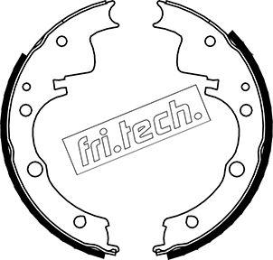 Fri.Tech. 1034.087 - Bremžu loku komplekts www.autospares.lv