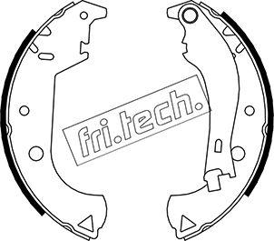 Fri.Tech. 1034.105Y - Bremžu loku komplekts autospares.lv