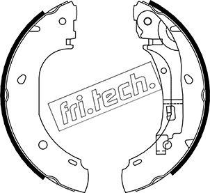 Fri.Tech. 1034.106 - Bremžu loku komplekts www.autospares.lv