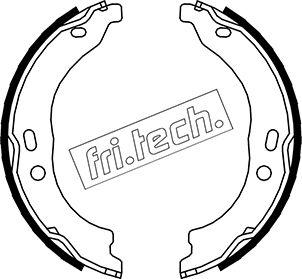 Fri.Tech. 1034.118 - Bremžu loku kompl., Stāvbremze autospares.lv