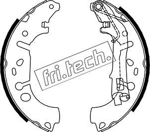 Fri.Tech. 1034.117 - Bremžu loku komplekts autospares.lv