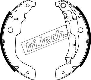 Fri.Tech. 1079.196 - Bremžu loku komplekts autospares.lv