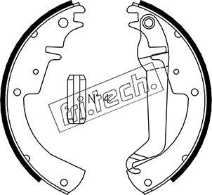 Fri.Tech. 1073.174 - Bremžu loku komplekts autospares.lv