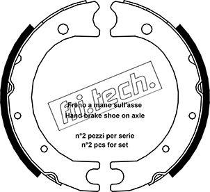 Fri.Tech. 1115.312 - Bremžu loku kompl., Stāvbremze www.autospares.lv