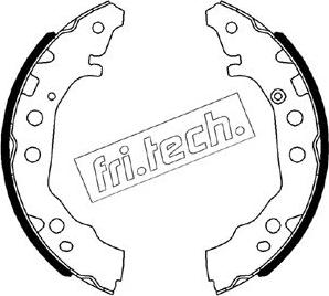 Fri.Tech. 1115.331 - Bremžu loku komplekts autospares.lv