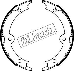 Fri.Tech. 1115.321 - Bremžu loku kompl., Stāvbremze autospares.lv