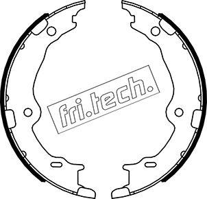 Fri.Tech. 1115.327 - Bremžu loku kompl., Stāvbremze autospares.lv