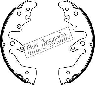 Fri.Tech. 1110.340 - Bremžu loku komplekts www.autospares.lv