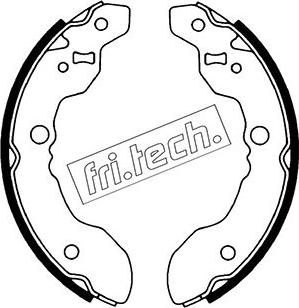 Fri.Tech. 1111.241 - Bremžu loku komplekts www.autospares.lv