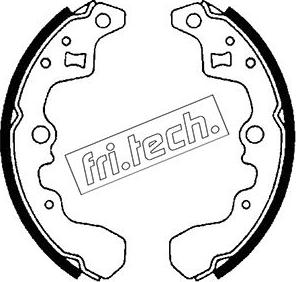 Fri.Tech. 1111.226 - Bremžu loku komplekts www.autospares.lv