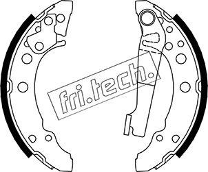 Fri.Tech. 1124.280 - Brake Shoe Set www.autospares.lv