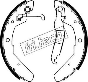 Fri.Tech. 1124.279 - Bremžu loku komplekts www.autospares.lv