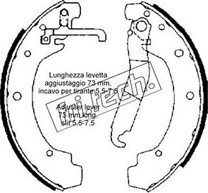 Fri.Tech. 1124.277 - Bremžu loku komplekts www.autospares.lv