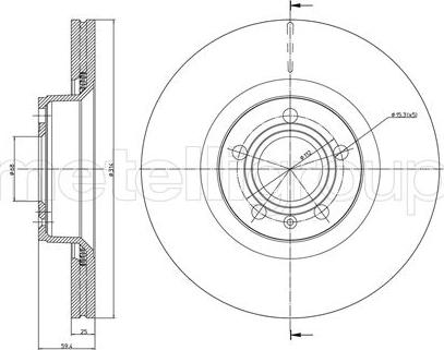 Fri.Tech. BD0994 - Bremžu diski www.autospares.lv