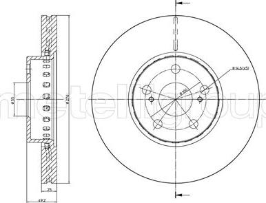 Fri.Tech. BD0955 - Bremžu diski www.autospares.lv