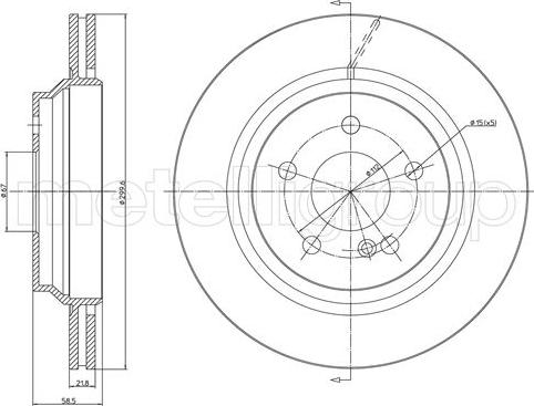 Fri.Tech. BD0911 - Bremžu diski www.autospares.lv