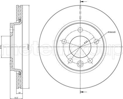 Fri.Tech. BD0977 - Bremžu diski www.autospares.lv